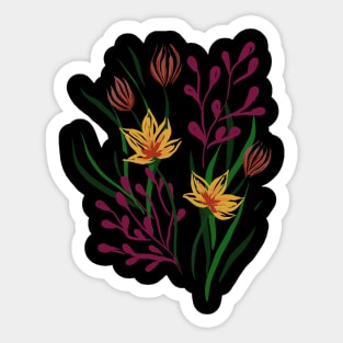 Dark Flora Sticker